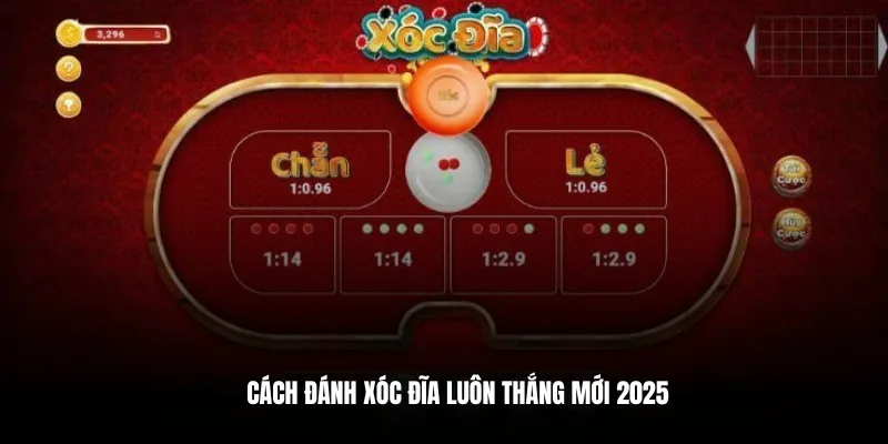 cách đánh xóc đĩa online luôn thắng