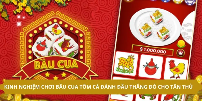 Kinh nghiệm chơi bầu cua tôm cá giúp cược thủ thắng lớn